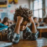 Student of color facing school discipline discrimination in New Jersey classroom